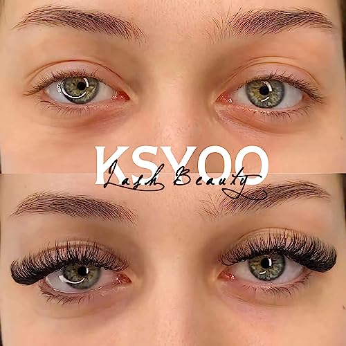 Cat Eye Strip Lashes D Curl Wispy Faux Mink Clear Band