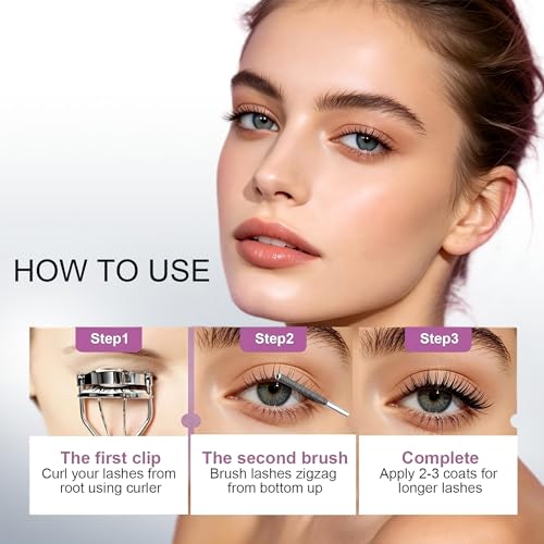Waterproof Fiber Mascara – Volume, Length & Curl Without Clumping