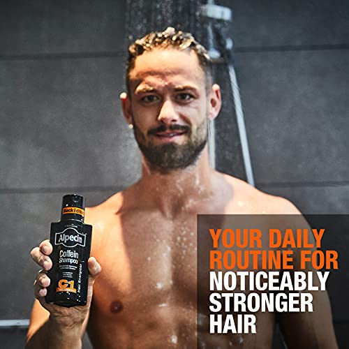 Alpecin Caffeine Shampoo C1 Black Edition - 8.45 oz