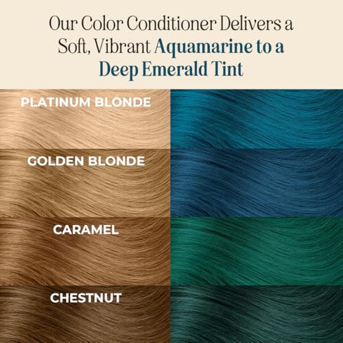 INH Aquamarine Semi-Permanent Hair Color Conditioner - 6oz