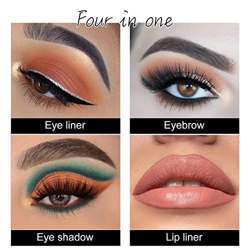 13 Colors Eyeliner Pencil Colorful Eye Shadow Pencil Eyebrow Pen Glitter Matte for Women Eye&Lip Liner Professional Eye Makeup