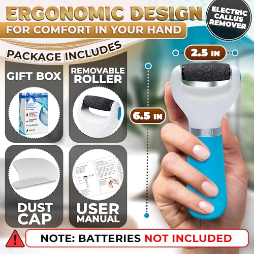 AZZORI Battery Operated Foot Callus Remover - Electric Pedicure File
