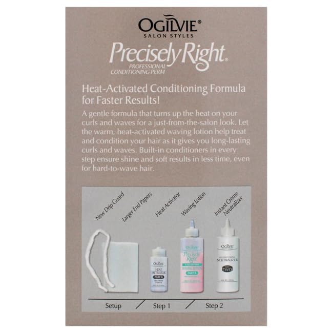 Ogilvie Salon Styles Professional Perm Kit for Home Use