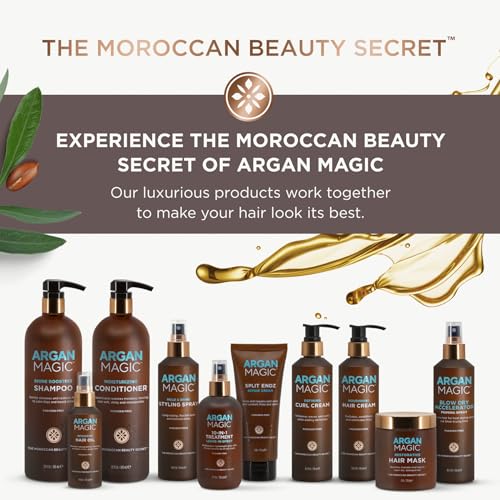 Argan Magic Medium Hold Pomade with Argan Oil 8oz