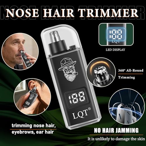 Professional Cordless Hair Clipper & Shaver Kit with LED Display
