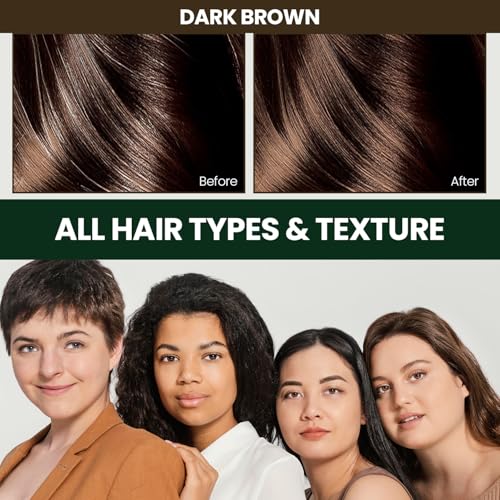 Gray Hair Tint Brush - Instant Root Touch Up, Washable