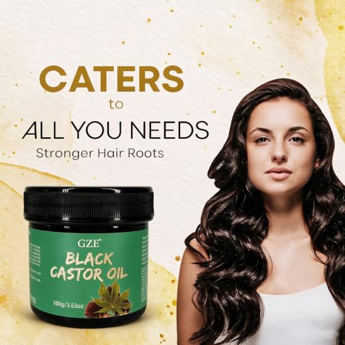 GZE Jamaican Black Castor Oil 100g Hair Growth & Scalp Nourishment