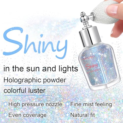 Glitter Body Highlighter Spray - Shimmering Powder Makeup