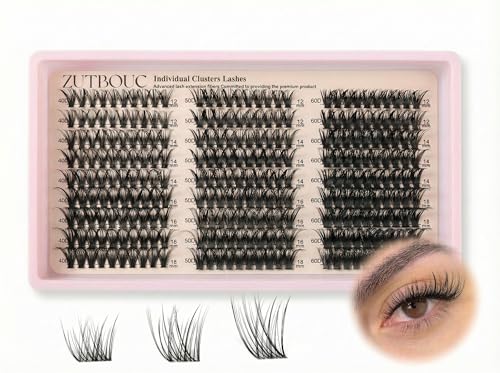 D-Roll Wispy Lash Clusters 40D 50D 60D - 12-18mm Reusable