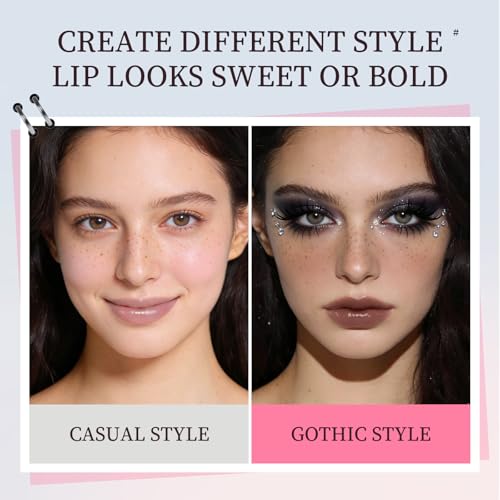 3-Piece Cool Tone Nude Lip Gloss Set with Mirror Finish