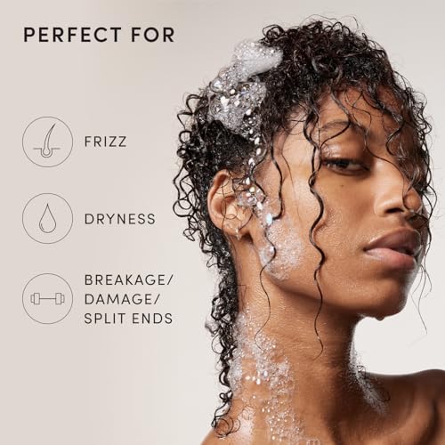 OUAI Thick Hair Shampoo - Hydrating Shea Butter for Frizzy Hair