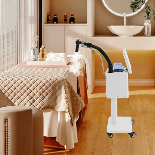 Professional Nano Hair Steamer with Ozone Function - 1600W Mist Processor
