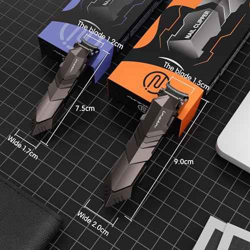 Nail Clippers for Thick Nails, INXEN Nail Clippers with Extre Wide Jaw Opening for Hard Toenails, Stainless Steel Nail Clippers £¬Nail Cutter Set for Men Women Senior