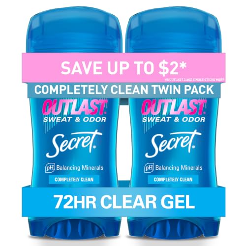 Secret Outlast Antiperspirant Deodorant for Women, 72hr Protection