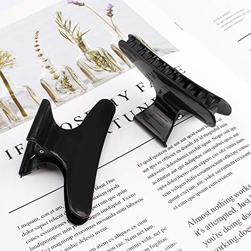 Ondder Butterfly Hair Clips 12-Pack - Salon Styling Clamps