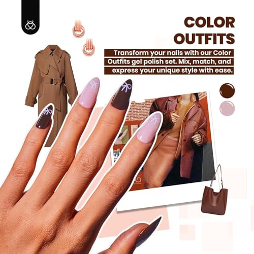 Beetles Gel Nail Polish Kit with UV Light - 35 Colors, 68 Pieces, Manicure Set