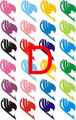 Black Number Cosplay Tattoo Stickers for Adults