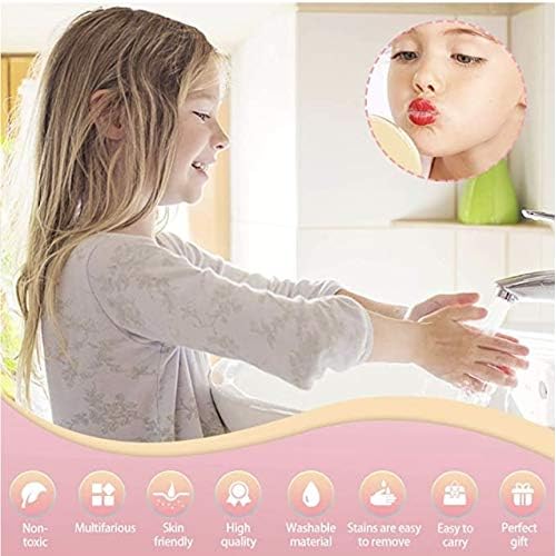 Expressions girl 12pc Roll On Lip Gloss Set with Carrying Case, Glossy Lip Make-up for Kids and Teens - Fruity Flavors, Non Toxic, Kid Friendly, Party Gift, Best Friends