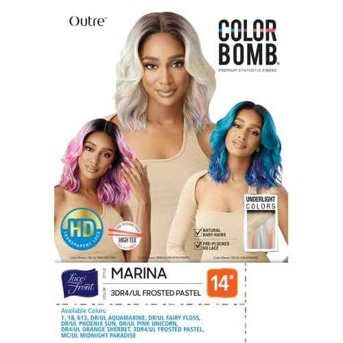 Outre Lace Front Wig - Colorbomb - MARINA (DR/UL Phoenix Sun)