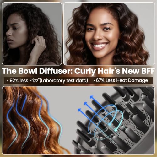 Large Curl Diffuser for Dyson Airwrap HS01 HS05 HS08