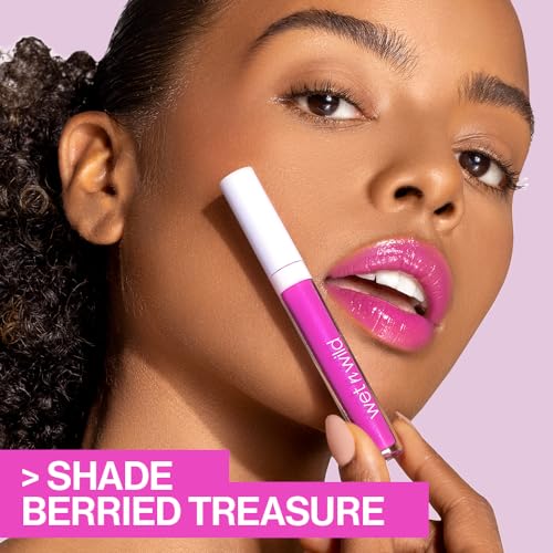 Wet n Wild MegaSlicks Lip Gloss - Ultra-Glossy, Vitamin E Enriched, Clear, 1 Count