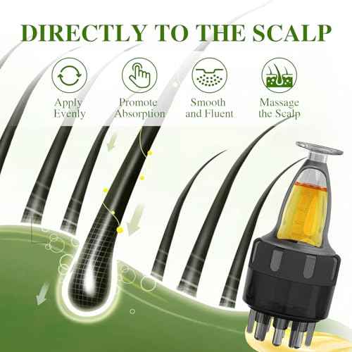 Batana Oil for Hair Growth and Rosemary Oil for Hair Growth, Nourish Dry Damaged Hair, Promote Thicker & Stronger Hair for Men Women, with Hair Oil Applicator, 2.02 Fl Oz