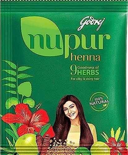 Nupur Henna with 9 Herbs 1000g - Natural Mehendi