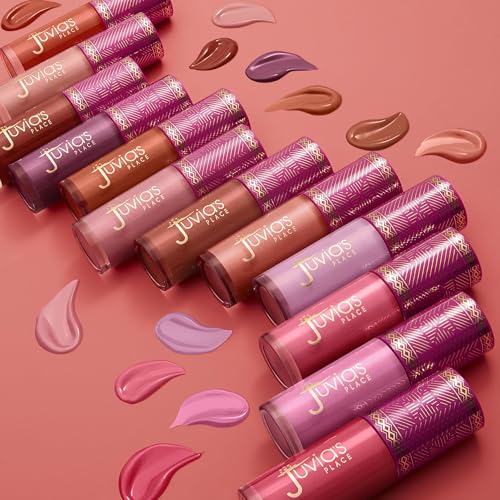 Juvia's Place Blushed Liquid Blush PinkLady - Dewy Tint Cheeks Makeup Glow Pigment Effortless Beauty Long Lasting Cosmetics Soft Creamy Natural Buildable All Skin Color Light Flawless Finish Blend