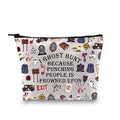 G2TUP Ghosts Hunting Gift I Ghost Hunt Makeup Bag Ghost Hunter Cosmetic Bag Paranormal Investigator Gift (I Ghost Hunt MB)