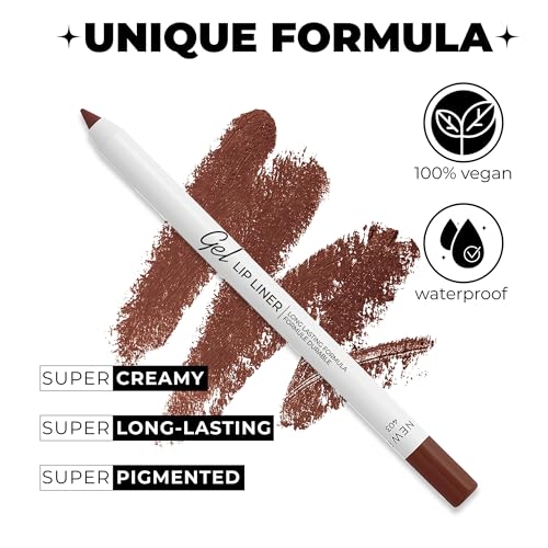 Lamel Gel Lip Liner Pencil 3-Pack – Waterproof 2-in-1