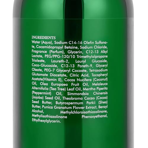 AnatoliaDaphne Tea Tree Body Wash and Shower Gel with Vitamin E for Jock Itch, Eczema, Ringworm, Body Odor, Body Wash Women & Men with Added Body Oils,LARGE 20.2 FL Oz Bottle (Tea Tree, Pack of 3)