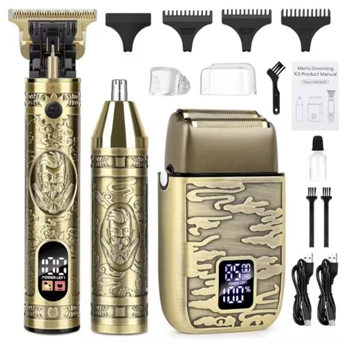 IsoLytrin Electric Foil Shaver & T-Blade Beard Trimmer Set