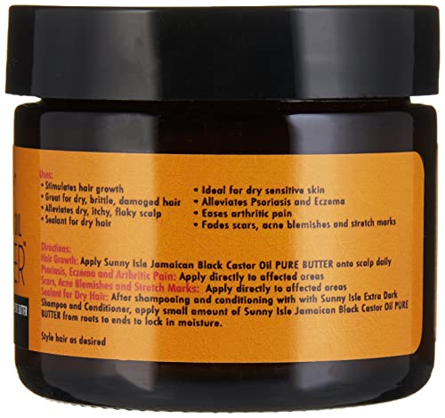 Jamaican Black Castor Oil Butter for Hair & Skin - 2oz by Sunny Isle