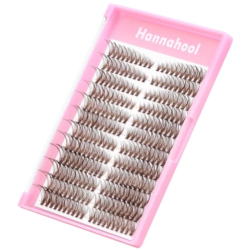 12 Rows 30D Volume Cluster Lashes Mixed 14-16-18mm Brown
