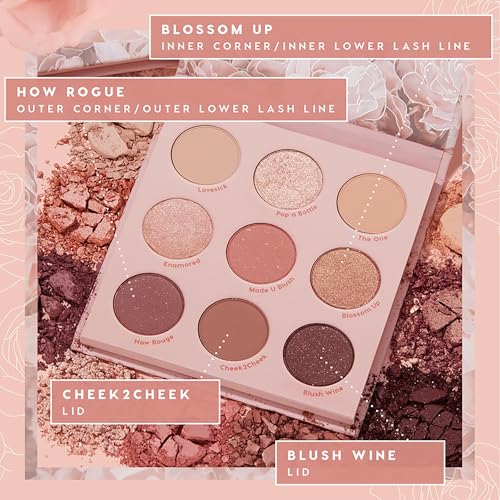 ColourPop Blush Crush Eyeshadow Palette - Matte & Metallic