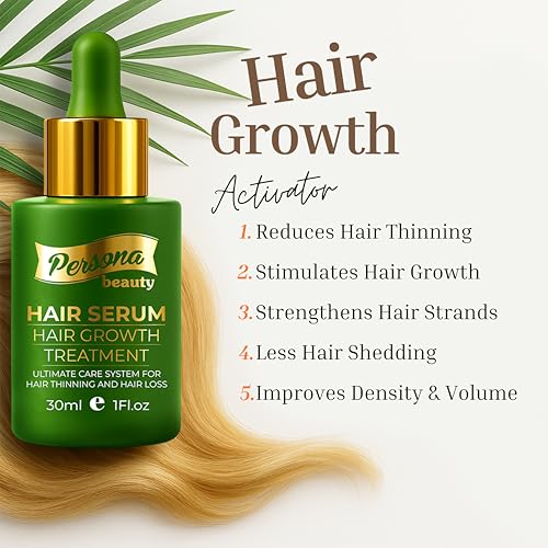 Persona Beauty Hair Growth Serum with Biotin & Caffeine - 30ml
