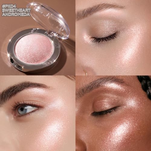 Pink Gel Highlighter with Glass Skin Glow – Waterproof & Long-Lasting