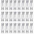 24Pcs 8ml Portable Lip Gloss Tubes, Empty Refillable Lip Balm Containers