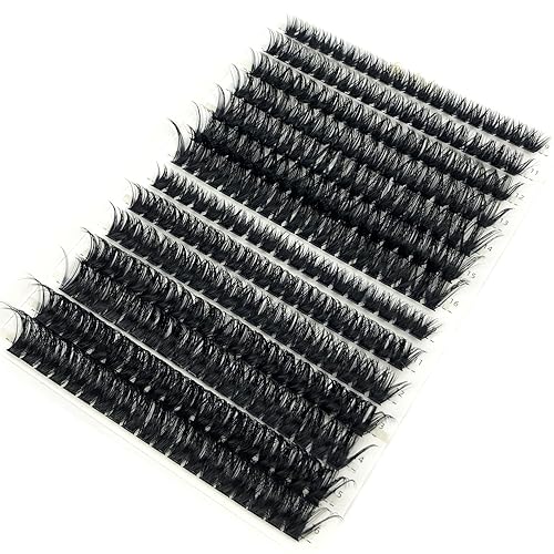 60D 80D Mink Eyelash Clusters - Natural 3D Volume Lashes