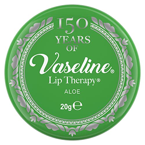 Vaseline Lip Therapy | Vaseline Lip Balm | Lip Moisturizer for Very Dry Lips | Aloe | 20g
