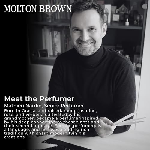 Molton Brown Tea Ceremony Gift Set - Eau de Parfum 0.25 fl. oz. Body Wash 10 fl. oz. Luxury Scented Bath & Shower Gel Fragrence Gift Set for Women, Mothers Day