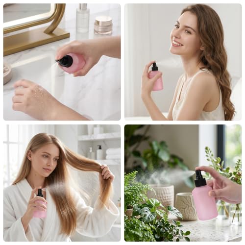 Segbeauty 4.2oz Frosted Glass Perfume Spray Bottles (5-Pack)
