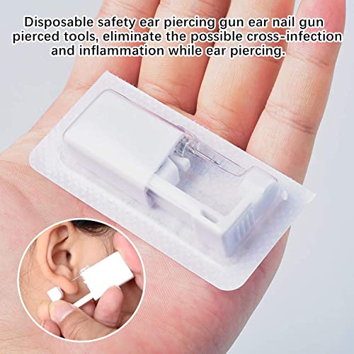 Nose Piercing Gun Kit 2-Pack with Studs & Tools