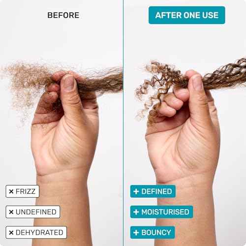 Ethique Beauty Curl-Defining Shampoo & Conditioner Bar Set for Thick, Curly Hair with Shea Butter - Plastic-Free, Vegan, Cruelty-Free - 2 Pack