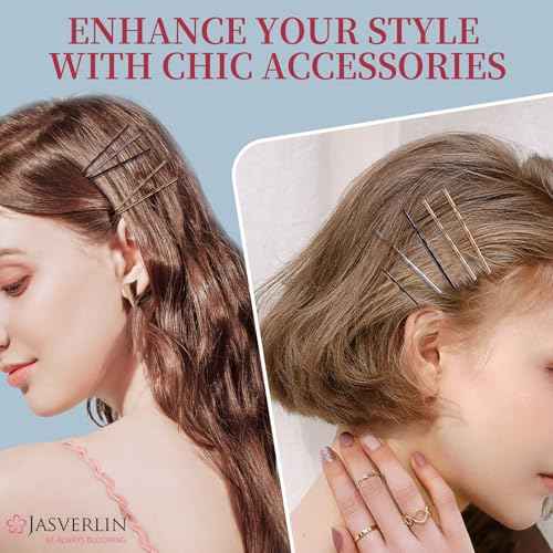 2" 250 Pcs Bobby Pins Black Brown Blonde Silver Kit Set, Hair Pins for Buns Decorative Bulk Curved Secure Hold Updo Hair Styling Accessories Women Girls (5cm)