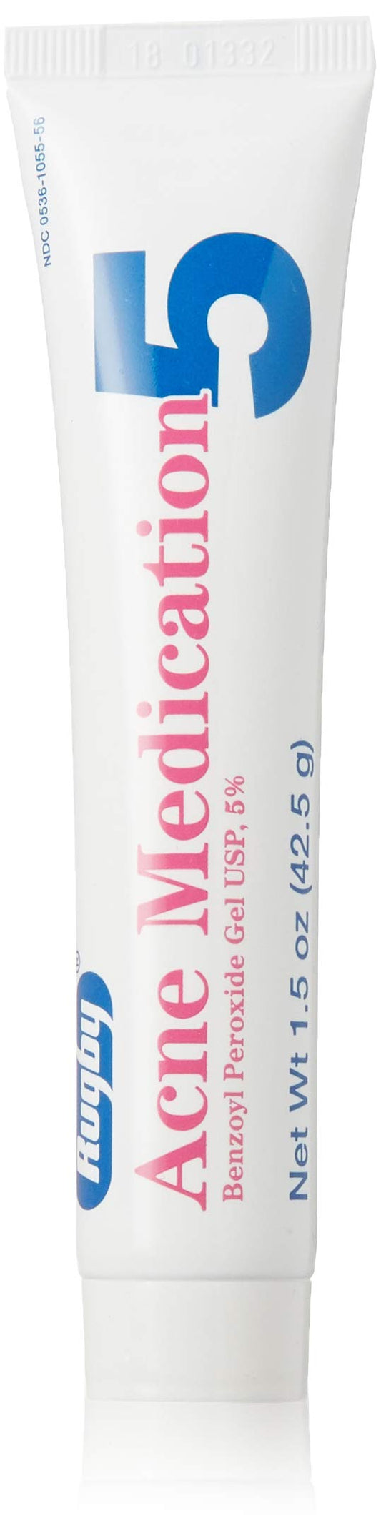 Benzoyl Peroxide 5% Generic for Oxy Balance Acne Medication Gel for Treatment and Prevention of Acne Pimples, Acne Blemishes, Blackheads or Whiteheads. 1.5 oz. per Tube Pack 6 Total 9 oz.