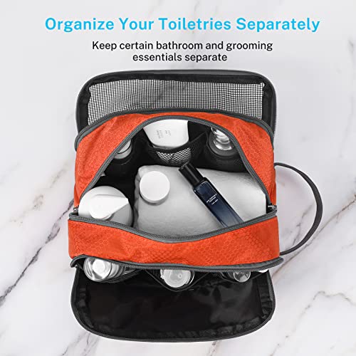 Gonex Travel Toiletry Bag for Men - Water Resistant Dopp Kit