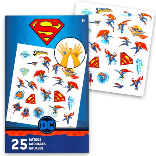 Superhero Temporary Tattoos Bundle - 150 Pcs Party Favors