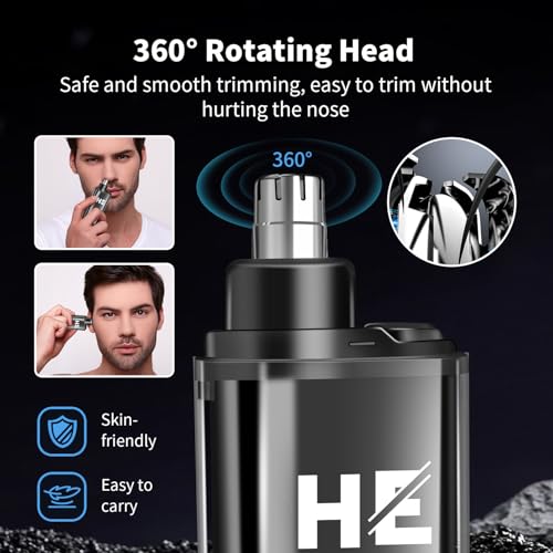 HIENA PRO Cordless Hair Clippers Set for Men - Professional Beard & Hair Trimmer with LED Display