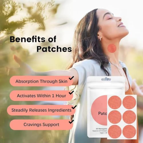 Natural Berberine Nano Care Patches for Daily Body Care (60 Count)